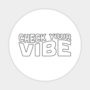 Vibes Vintage Tshirt Magnet